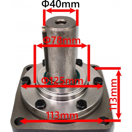 SILNIK HYDROMOTOR BM6 500 cm3 GR4 DO WIERTNICY